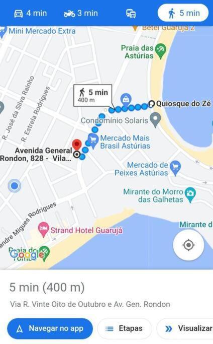 Praia Das Asturias 瓜鲁雅 外观 照片
